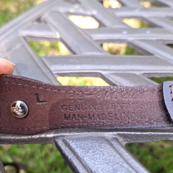 NWT Women’s Tractor Supply Western Concha Belt L  Leather - Picture 6 of 6